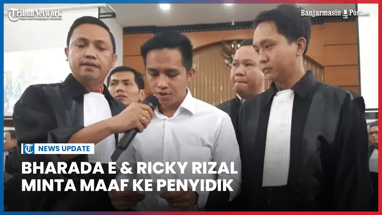 Bharada E & Ricky Rizal Minta Maaf ke Penyidik Polres Jaksel karena ...