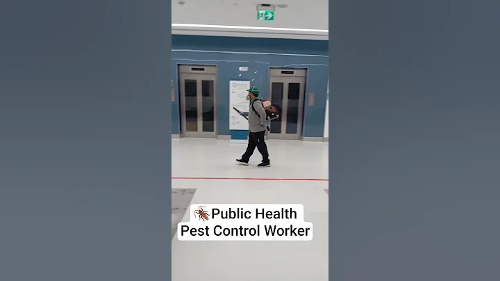 DUBAI🇦🇪 Public Health Pest Control Worker 🪳#dubai #shorts