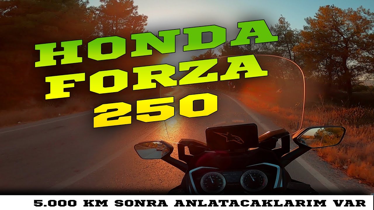 HONDA FORZA 250 İÇİN UZUN DÖNEM İNCELEMESİ