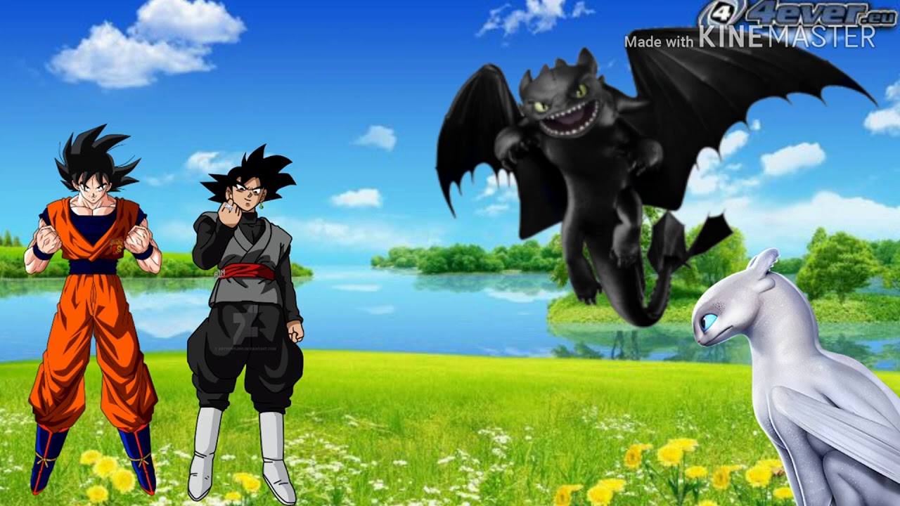 fanfic Goku en el mundo de Cómo entrenar a tu dragón parte 2