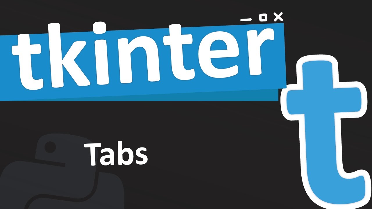 Tabs in tkinter - YouTube