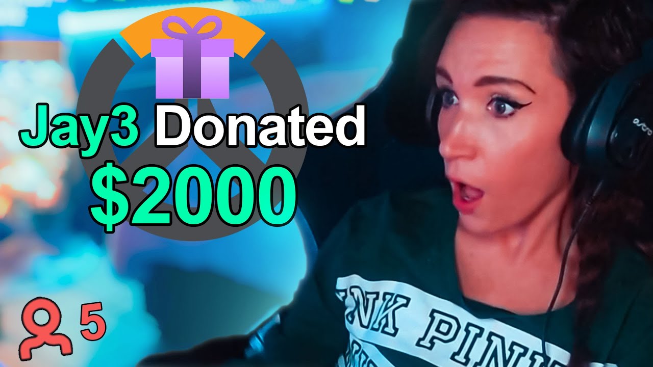 Donating $2000 To Overwatch Streamers!