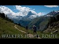 Thru Hiking the Walker's Haute Route