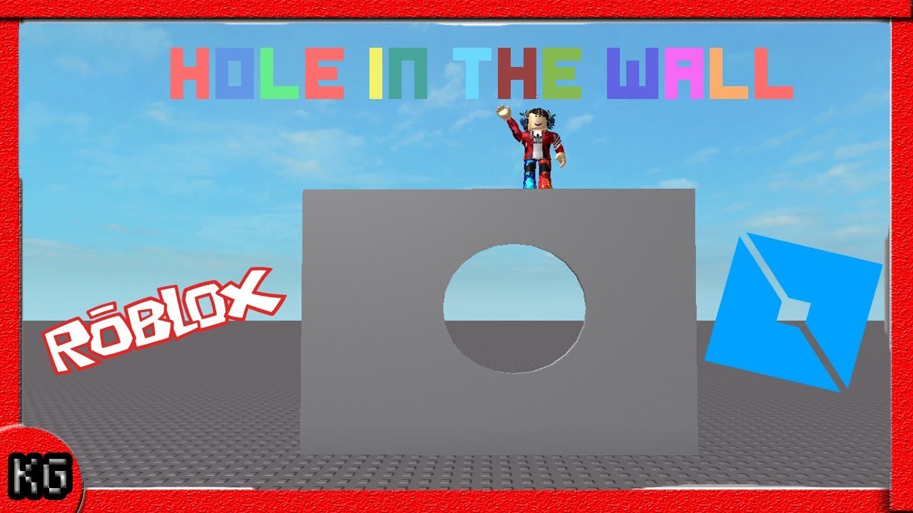 How To Make A Hole In The Wall In Roblox Studio 2018 Youtube - roblox studio how to create a walk through wall