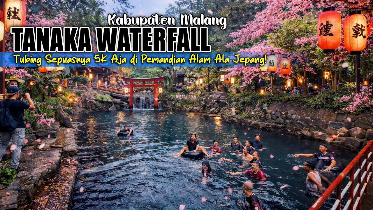 UPDATE TERBARU❗ UMBULAN TANAKA WATERFALL MALANG || WISATA MALANG MURAH MERIAH, BISA TUBING SEPUASNYA