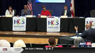 Huntsville City Schools Board of Education holds public interviews for superintendent finalists
