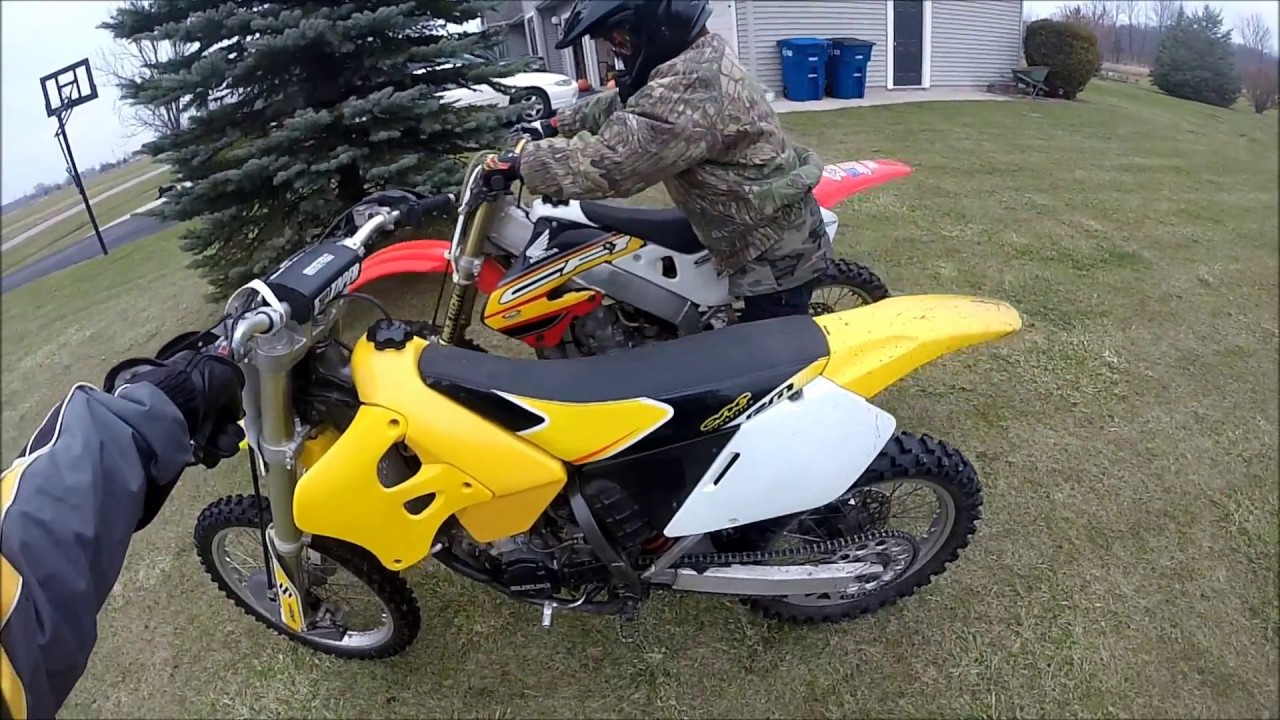 The Honda Cr 250 Is Small YouTube