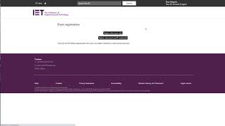Register with the IET