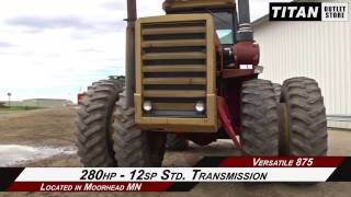 Versatile 875 - 5417 hrs, 20.8R38 Duals, 4 Hyd, 12 speed Sold on ELS!