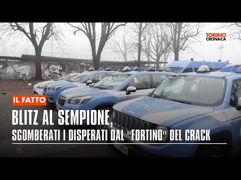 Video Blitz al Sempione, sgomberati i disperati dal fortino del crack