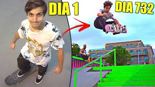Dia 1 Até Dia 3.650 Aprendendo A Andar De Skate