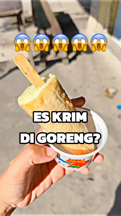 Fried ice cream really exists?? #comedy #shortvideo