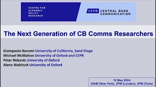 Central Bank Communication RPN Seminar Series