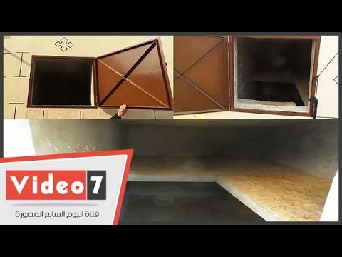 لقطات حصرية لمدافن كنيسة الأنبا شنودة من الداخل