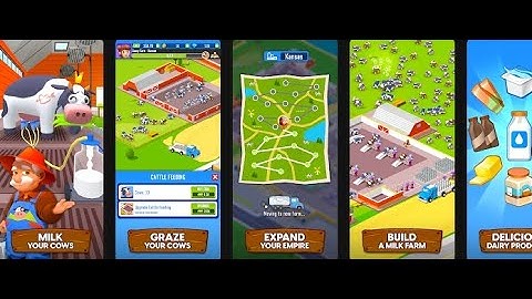 Milk Farm Tycoon - Android Gameplay