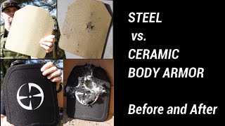 Body Armor Test / RTS Tactical Steel Plate & LA Police Gear Ceramic Plate screenshot 1