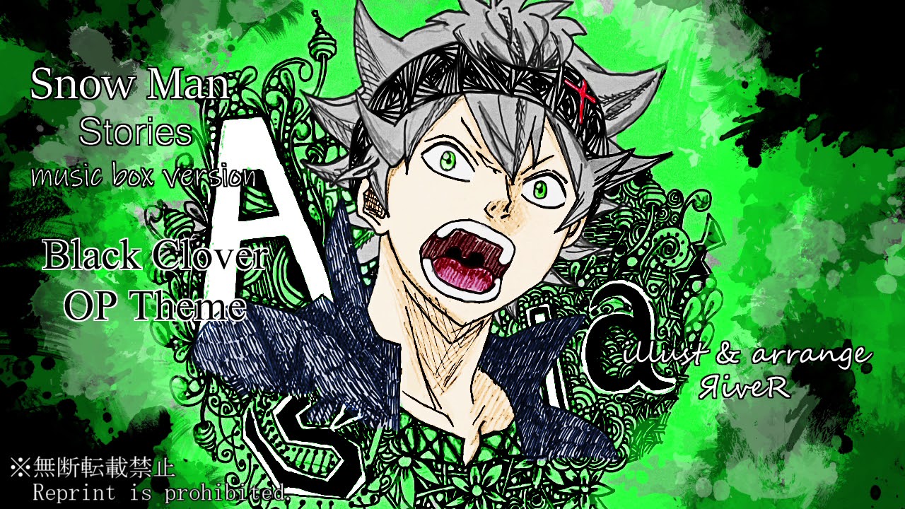 ブラッククローバー アスタ イラストメイキング Yaiver Youtube