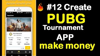 How to create Pubg tournament 🎮 application // Full Tutorial Part 12 🔥 screenshot 3