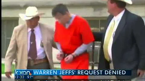 Warren Jeffs' request denied