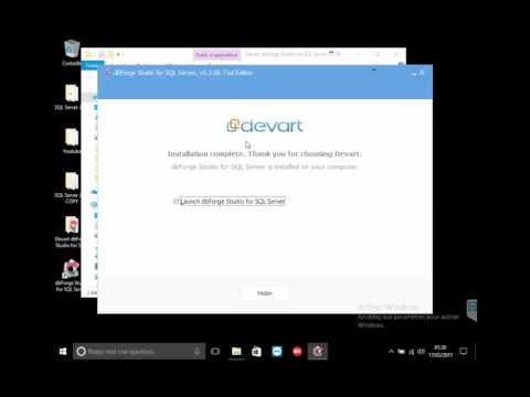 SQL Manager Tool Db Forge studio كيفية تنصيب