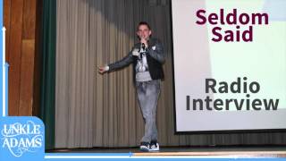 Unkle Adams - Seldom Said Radio Interview (Full Audio) @UnkleAdams