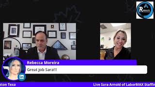 Live with Sara Arnold  LaborMAX Staffing