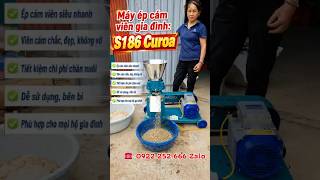 Máy Ép Cám Viên Trục Đứng S186 Curoa
