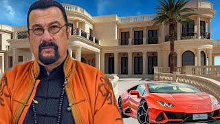 The luxury lifestyle of Steven Seagal in 2025 Houses, Cars, his fortune