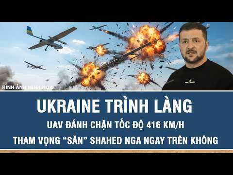 Ukraine unveils interceptor UAV with a speed of 416 km/h, aiming to "hunt" Russia's Shahed in mid...