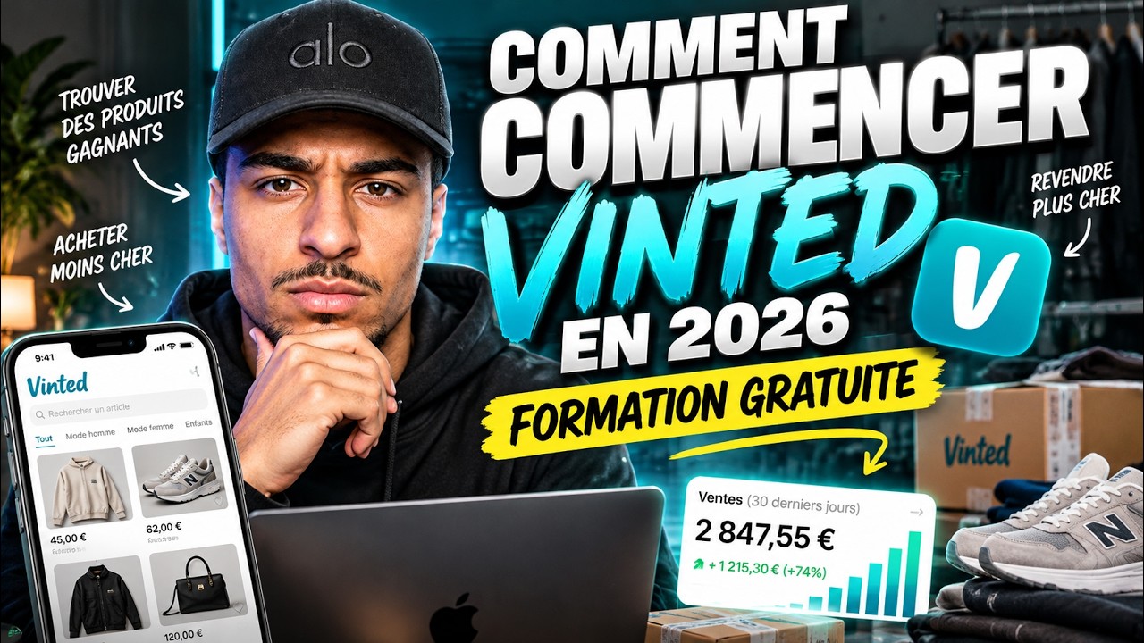 Comment commencer l'achat revente Vinted en 2026 - Formation Gratuite