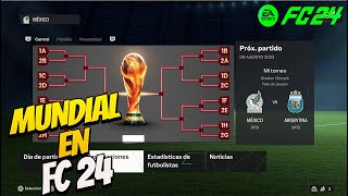 Como JUGAR el MUNDIAL en FC 24