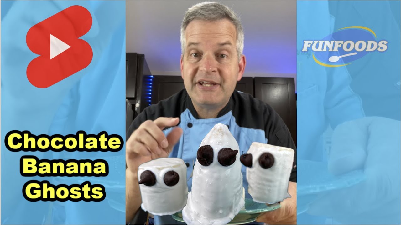 Chocolate Banana Ghosts 