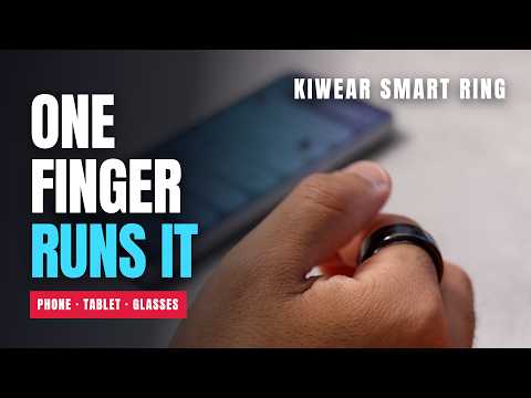 KiWear Smart Ring Review: Control Everything Without Touching It