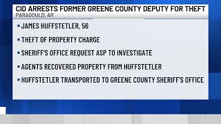Former Greene County deputy arrested for theft