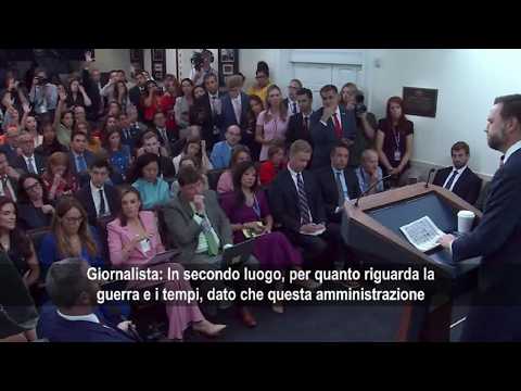 Video Vance: Guerra con Iran finirà entro elezioni di metà mandato? Non la chiamerei guerra