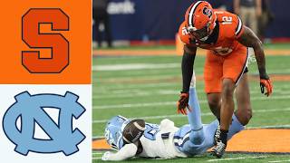 North Carolina vs Syracuse  Game Highlights  Otc 24,2026  College Football 2026