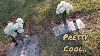 Crown Hill Memorial Park. Famous Bonnie lays at rest