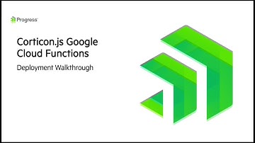 Corticon.js Google Cloud Function Deployment