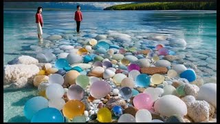 Het mysterie van de kristallen eieren: waardoor zijn deze formaties ontstaan? De kristalgeheimen van Rainbow Beach.