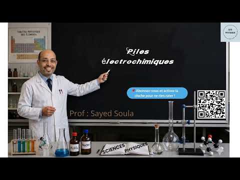 Piles électrochimiques (résumé audio)