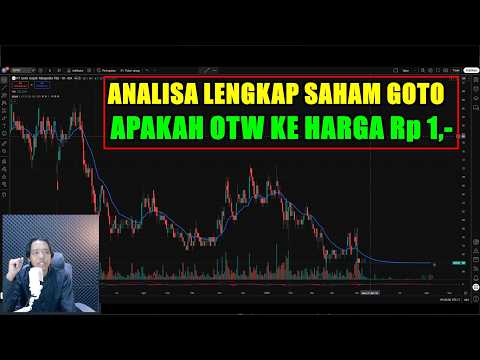 Analisa lengkap saham GOTO !! alasan turun kenapa ? apakah OTW ke harga 1