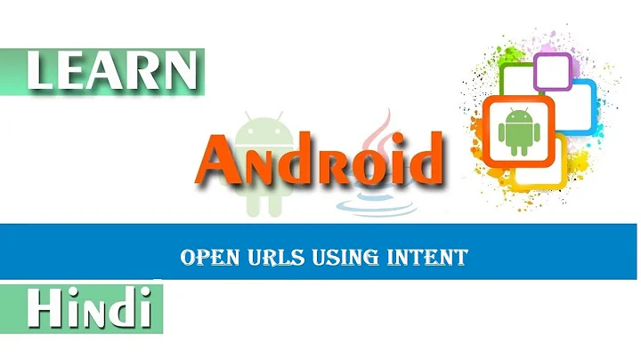 How to open URLs using Intent in Android Studio 2021 (TextView, ImageView & Button)