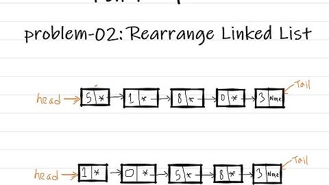 02 rearranging linked list part 1