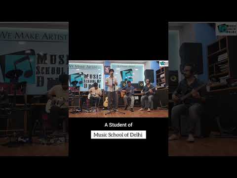 Sakhi Mori live Akshansh Student of Music School of Delhi #shorts  #musicschoolofdelhi #msdstudents