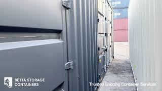 40ft Side Opening HC Container Walkthrough — Perfect for Bulky Goods (Sydney)