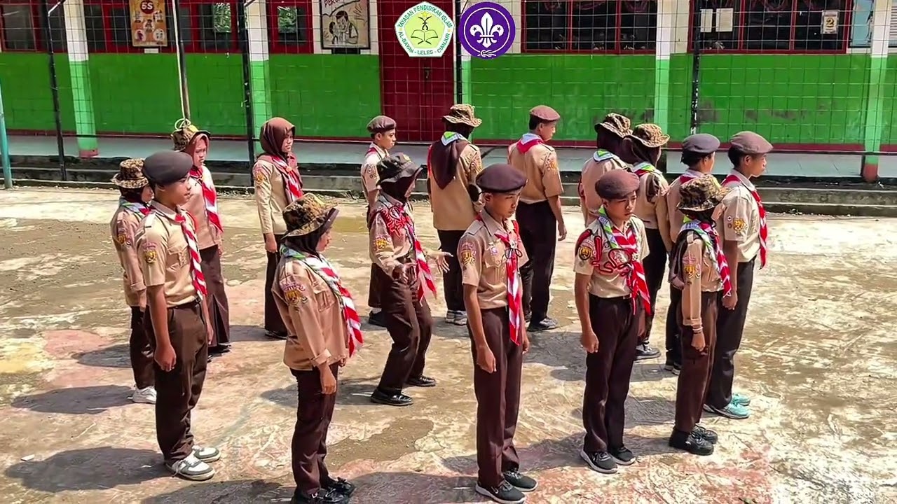 Yel-Yel MTs Al-Bayan Kwarran Leles Cianjur