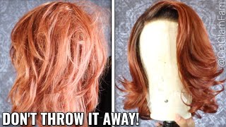 How to Fix a STIFF Synthetic Wig | SAVE 💵💰!! screenshot 4
