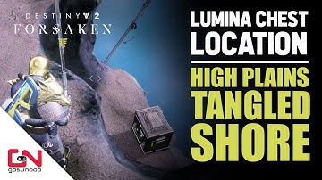 Destiny 2 - High Plains on the Tangled Shore - Lumina Chest Location -  System Positioning Device