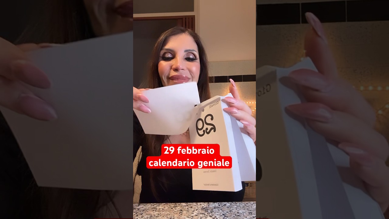 29 FEBBRAIO CALENDARIO GENIALE - YouTube