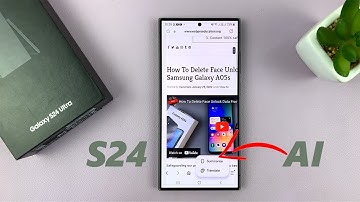 Samsung Galaxy S24/ S24+/ S24 Ultra - How To Use AI On Samsung Internet
